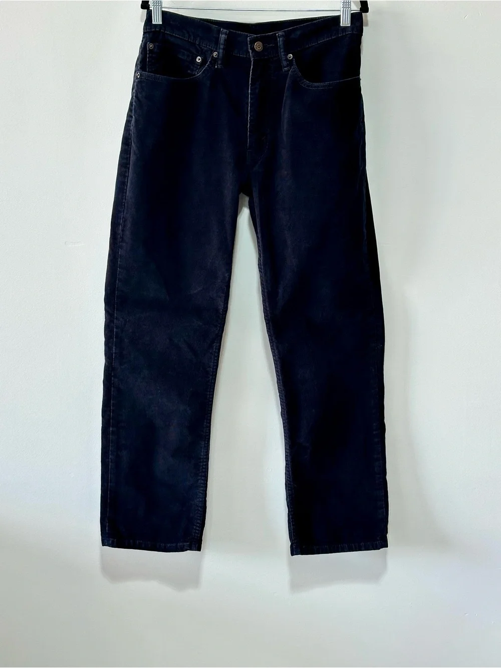 Levi’s 514 Black Corduroy Pants 34x30 Straight Fit Men’s Classic